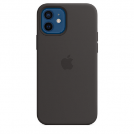 Coque en Silicone Iphone 12 Mini Noir