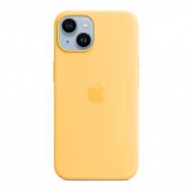 Coque en Silicone Pour Iphone 14 Orange (Apple)