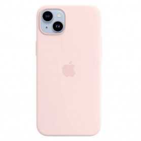 Coque en Silicone Pour Iphone 14 Plus Rose (Apple)