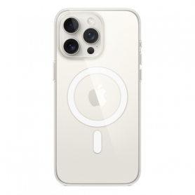 Coque en Silicone Pour Iphone 15 Pro Transparente (Apple)